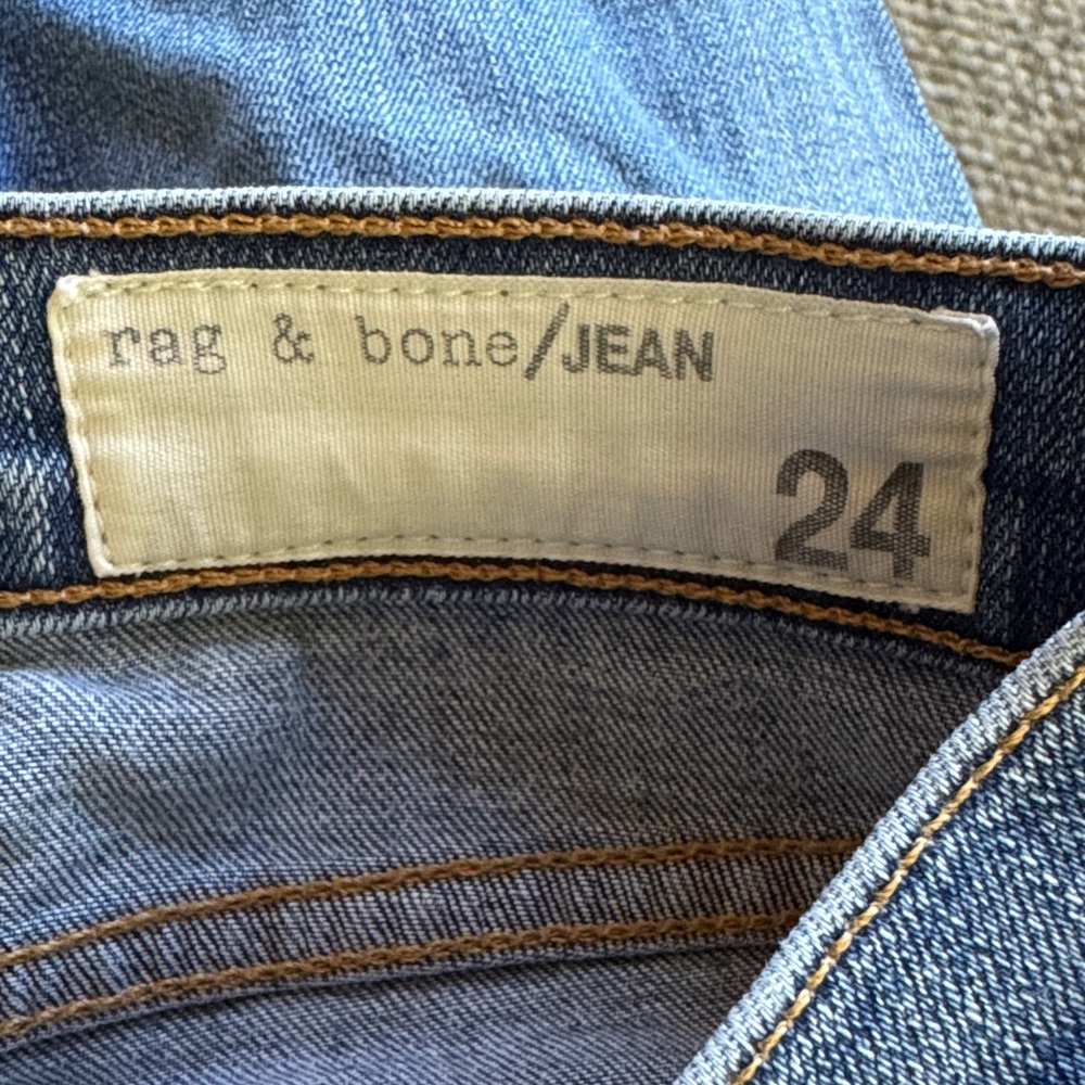 Rag&Bone Women's Skinny Jeans size 24 good condition inseam approx. 29 - Picture 5 of 8